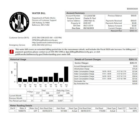baltimore city water bill payment.